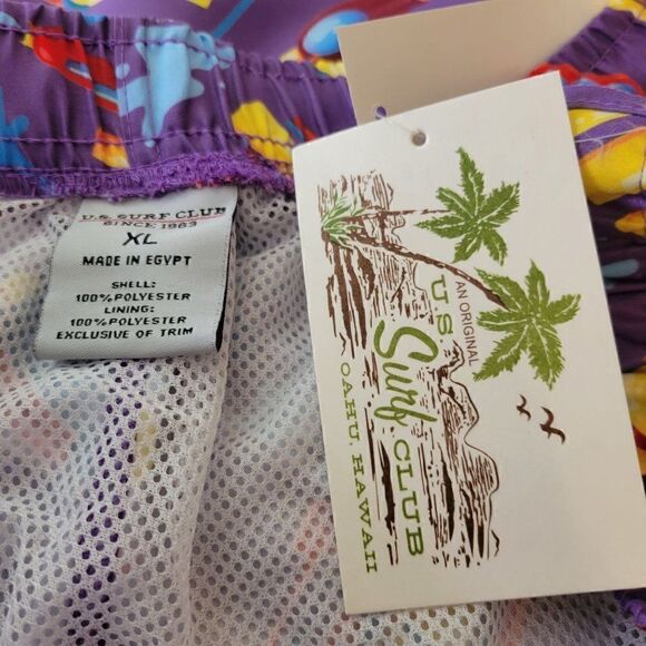 US Surf Club Men's Swim Trunks (size XL) - Picture 4 of 5